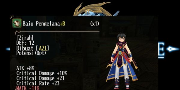 Traveler's clothes 2 full critical slots