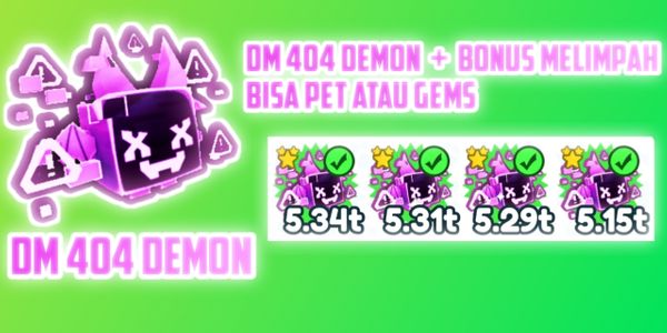 Dark Matter 404 Demon -PET SIMULATOR