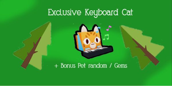 Exclusive Keyboard Cat