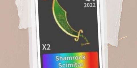Shamrock Scimitar | Survive the Killer Roblox