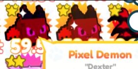 Rainbow Pixel Demon || Pet simulator