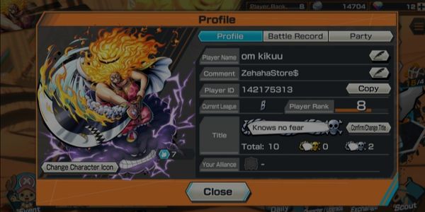 Bigmom Extreme Level 80 starter and many other 4 star characters