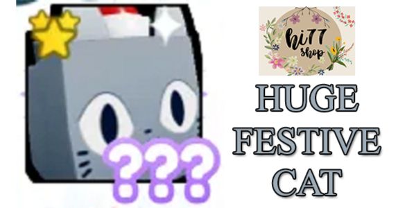 Huge Festive Cat