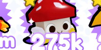 Mushroom King + Bonus 1B Gems