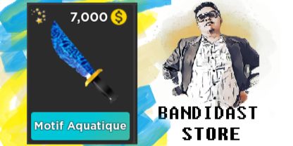 Aquatique Motif Knife (Survive the Killer)