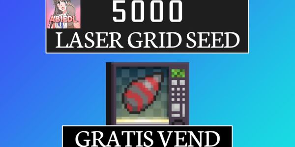 Laser Grid Seed (5k pcs) + Vend