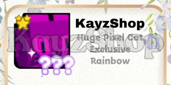 Huge Pixel Paint Rainbow