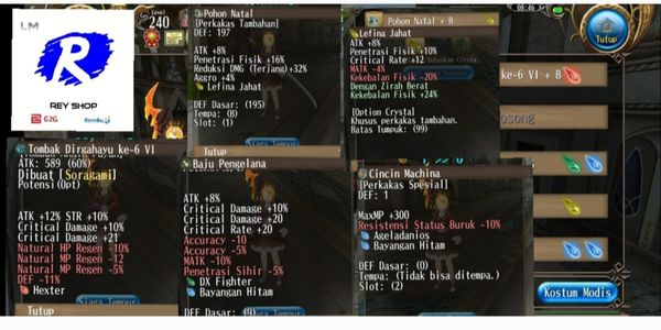 High critical damage Spear equipment set