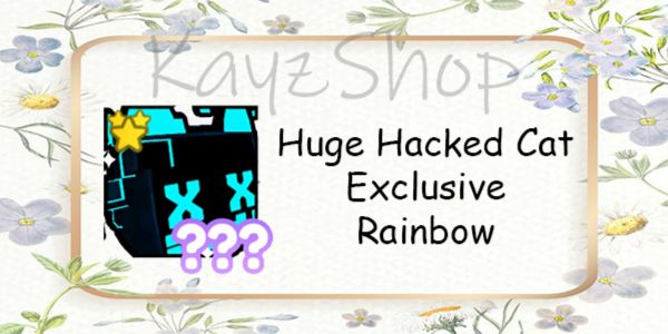 Huge Hacked Cat Rainbow