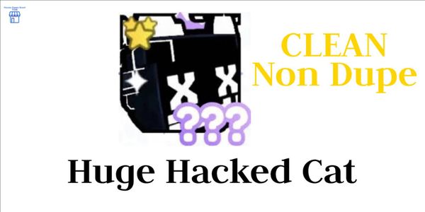 Huge Hacked Cat Exclusive Pet (Bonus 5B) | Pet Simulator