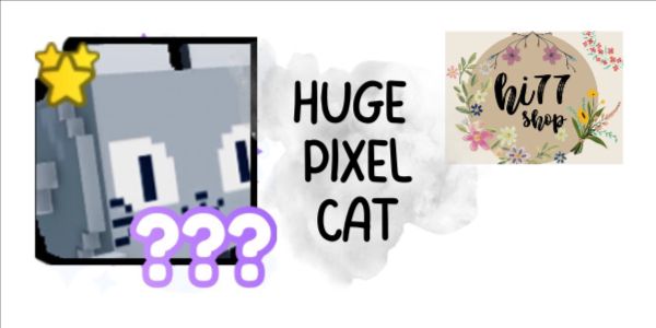 Huge Pixel Cat