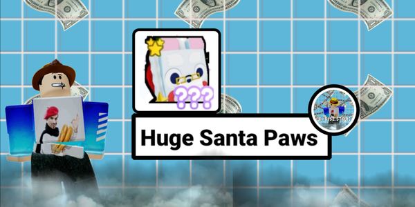 Huge Santa Paws | Pet simulator x