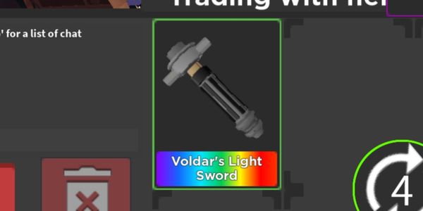Voldar Light Sword Survive The Killer