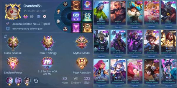 Mobile Legends Account is 100% SAFE (Take Segmail)