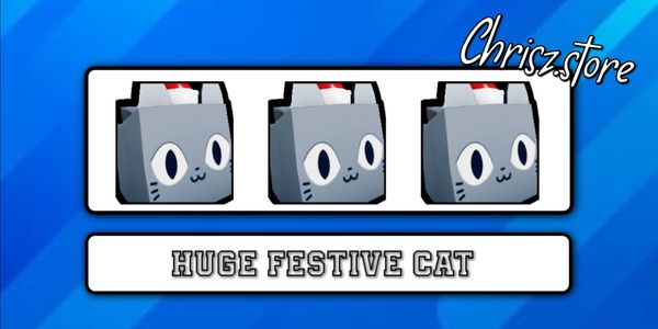 Huge Festive Cat | Pet simulator x