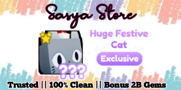 Huge Festive Cat