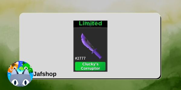 Knife Clucky's Corruptor - Limited #2777(Survive the killer)