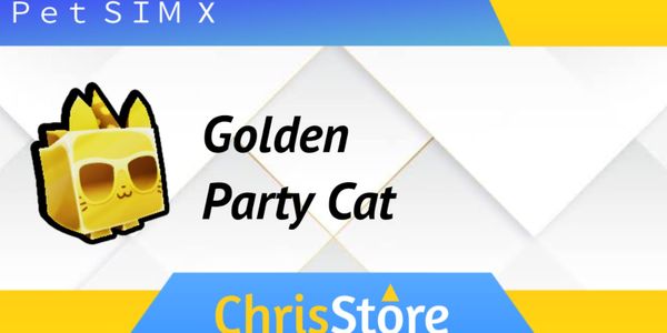 Golden Party Paint | Pet Simulator