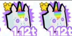 Rainbow Unicorn Exclusive - Pet Sim