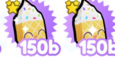 Ice Cream Cone Exclusive - Pet Sim