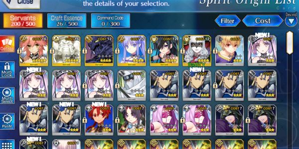 Starter Account 3 [FGO NA]
