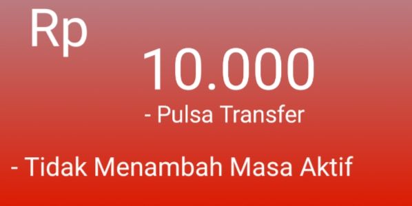 Pulsa Transfer 10000