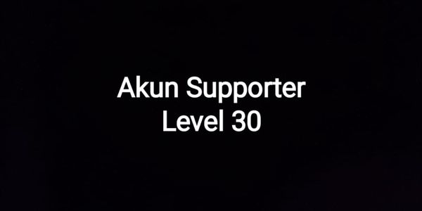 Level 30 Supporter Account