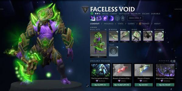Claszureme Incursion (Bundle Faceless Void Collector's Cache TI 10)