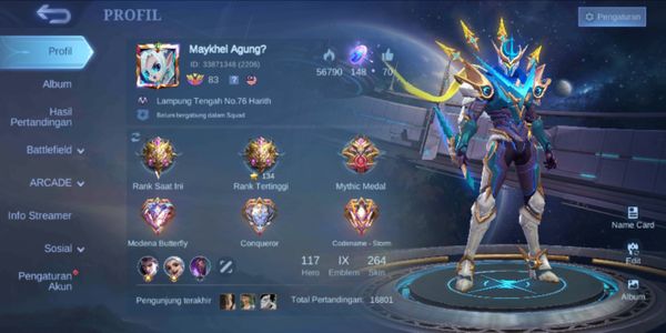 SULTAN ML ACCOUNT | 4 LEGEND SKIN
