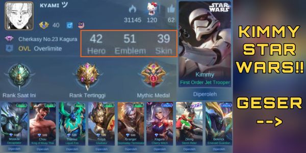KIMMY STAR WARS PLAIN #EMBLEMGG #SMURF