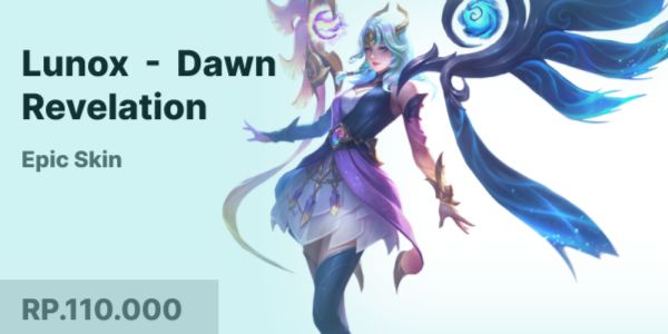 Dawn revelation (Epic Skin Lunox)