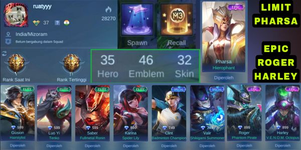 LIMIT PHARSA, EPIC ROGER HARLEY, +SPECIAL +ELITE #CE211