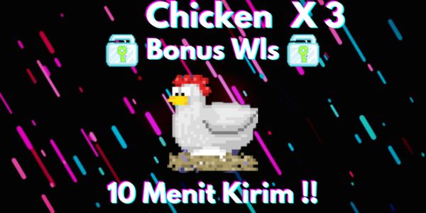 Chickens 3pcs Get Bonus