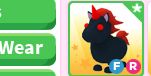 Evil Unicorn FR (Fullgrown) Pet adopt me