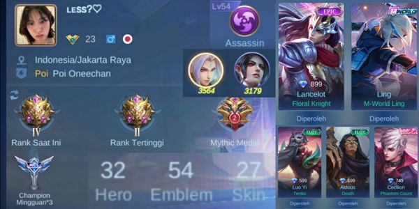 MMR LING 3.5K, MWORLD LING, EPIC LANCE #DE202