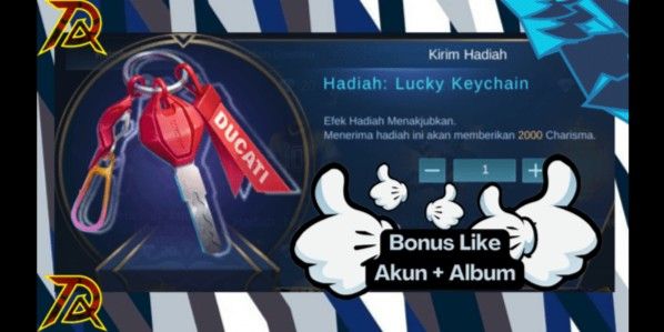Ducati Lucky Chain - Event Gift