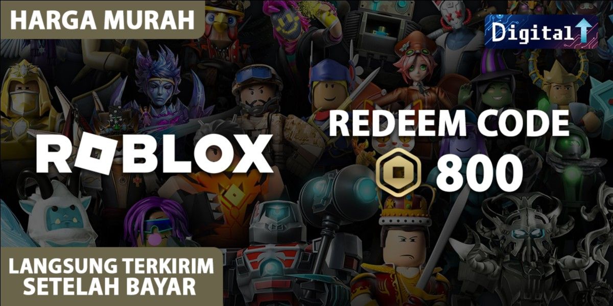 Beli Robux Gift Card 800 Robux Roblox Termurah Juni 2026 | itemku
