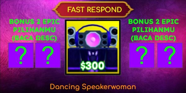 Dancing Speakerwoman (LEGENDARY) | Toilet Tower Defense