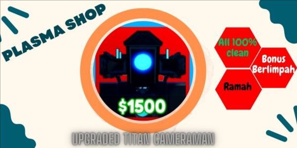 Upgraded Titan cameraman (Mythical) Toilet Tower Defense