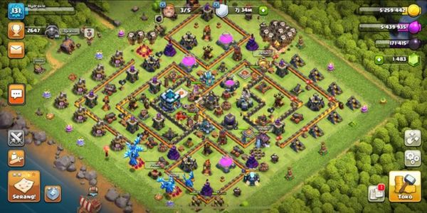 Clash of clans th 13 troops are great