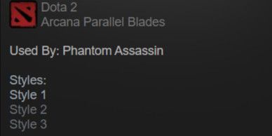 Exalted Manifold Paradox (Arcana Phantom Assassin)