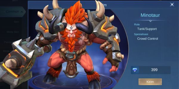 Minotaur (Tank/Support)
