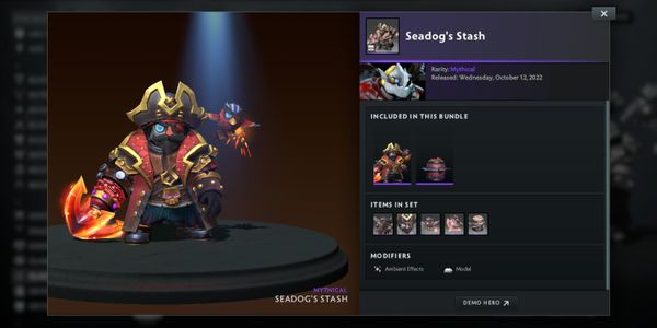 Seadog's Stash (Clockwerk Diretide 2022 Collector's Cache Bundle)
