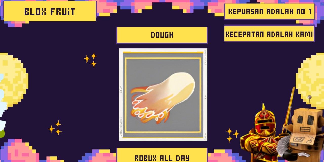 Buy Fruit Dough (Elemental) PERMANENT Blox Fruits Roblox 2540420