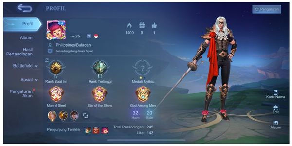 ML HIGH MMR ACCOUNT IS CHEAP