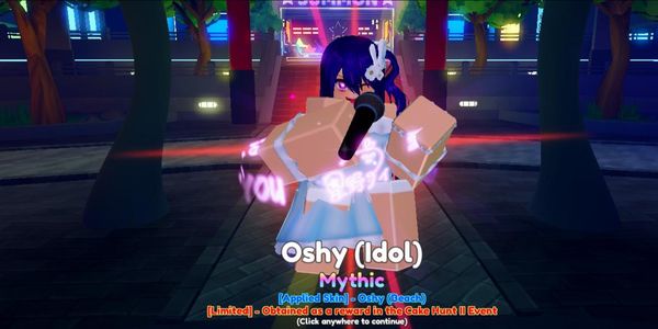 Oshy ( Idol ) - Evo Anime Adventures