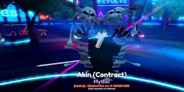 Akin ( Contract ) - Evo Anime Adventures
