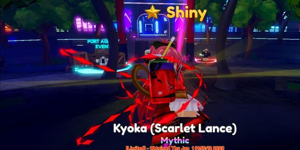 Shiny Kyoka (Scarlet Lance) - Evo Anime Adventures