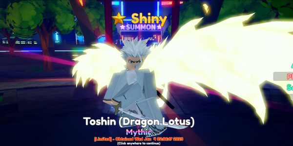 Shiny Toshin (Dragon Lotus) - Evo Anime Adventures