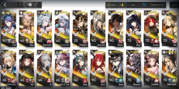 Beli Akun ARKNIGHT ENDGAME 10 LIMITED FULL DRAGON SIBLINGS FULL COLLAB ...